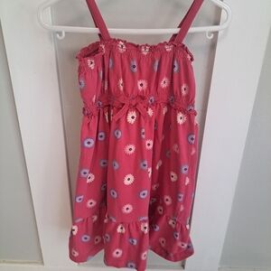 Baby Gap Toddler Girls Pink Floral Sundress with Bloomers Size 2T
